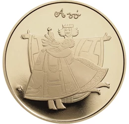 3000 forint, Király, királylány, királyfi, CuNi, 16 g, Magyarország, 2023