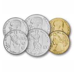 10, 20, 50, 100, 200 líra, , 0, 0, Vatikán, 1979