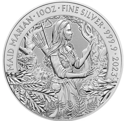 10 font, Mariann, , színsúly, Ag 9999, 311 g, Nagy-Britannia, 2023