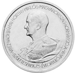  5 pengő, Horthy korszak, alu, 1943, Magyar Királyság