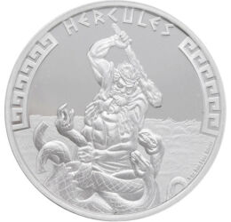 2 dollár, Herkules küzdelme a Hüdrával, Ag 999, 31,1 g, Niue, 2023