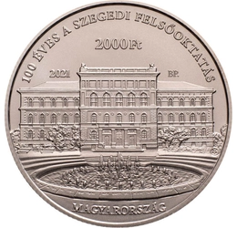 H/ 2000 forint, Szegedi T.Egy,CuNi,2021, Magyarország
