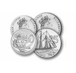 1, 5, 10, 25 cent, , 0, 0, Kajmán-szigetek, 1987-1996