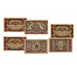 6x50 pfennig , , 0, 0, Weimari köztársaság, 1921