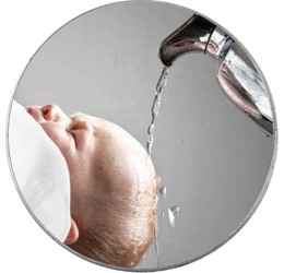 PNT/ Keresztelés, református, 1 matrica, Magyarország