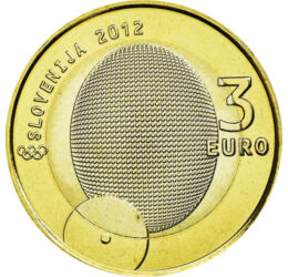  3 euró, Rudolf Cvetko, 2012, Szlovénia