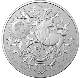 1 dollár, Daru, , Ag 999, 31,1 g, Ausztrália, 2023