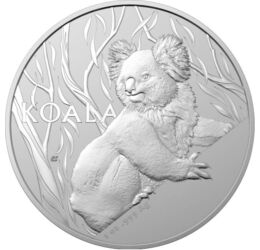 1 dollár, Koala, Ag 999, 31,1 g, Ausztrália, 2024