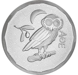 1 font, Bagoly ábrázolás, Ag 999, 31,1 g, Szent Ilona-sziget, 2024