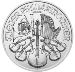 1,5 euró, Bécsi Filharmonikusok, hangszerek, Ag 999, 31,1 g, Ausztria, 2024