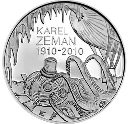 200 korona, Karel Zeman, Ag,2010,pp, Csehország