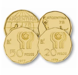20, 50, 100 peso, , 0, 0, Argentína, 1977-1978