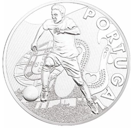Focirajongók figyelem! - érem, Portugália