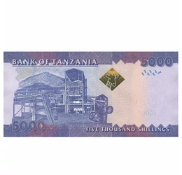 5000 shilling, , 0, 0, Tanzánia, 2020