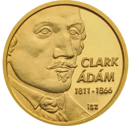  5000 forint, Clark Ádám, arany, 2011, Magyar Köztársaság