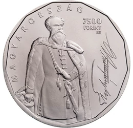 7500 forint, Batthyány Lajos, , CuNi, 76,5 g, Magyarország, 2024