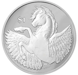 1 dollár, , Ag 999, 31,1 g, Brit Virgin-szigetek, 2023