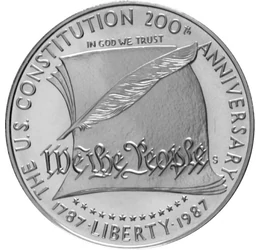  1 $, Alkotmány, 1987, USA