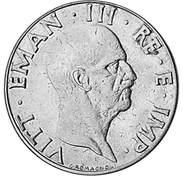  50 cent, II.vh.olasz pénzei,1939-1943, Olaszország