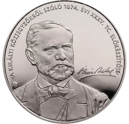 15000 forint, Ökröss Bálint, Ag 925, 31,46 g, Magyarország, 2024