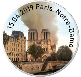 10 euró, Notre Dame, Ag 333, Franciaország