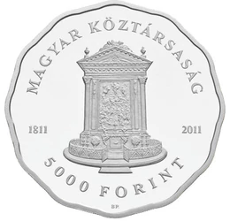  5000 forint,Deák téri temp.ez,tv,2011, Magyar Köztársaság