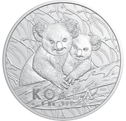 1 dollár, Koala, , Ag 999, 31,1 g, Ausztrália, 2025