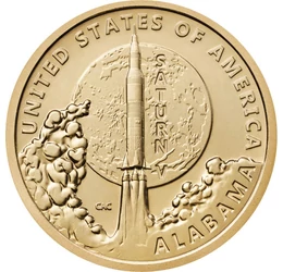 Holdrakéta dolláron, 1 dollár, USA, 2024