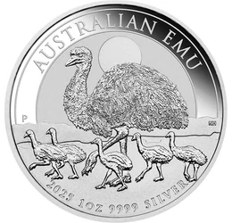 Ausztrália legnagyobb madara, 1 dollár, ezüst, Ausztrália, 2025