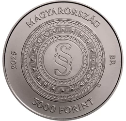 3000 forint, Szárazbélyegző, évforduló, CuNi, 30,80 g, Magyarország, 2025