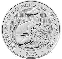 A richmondi agár, 5 font, ezüst, Nagy-Britannia, 2025