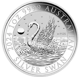 AUS/ 1 dollár, Hattyú, Ag,2024, Ausztrália