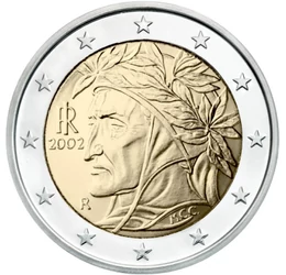 Az olaszok büszkesége, 2 euró, Olaszország, 2002-2015