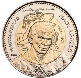 Nagy László köszöntése, 100 forint, Magyarország, 2025