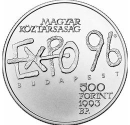  500 Ft, EXPO '96 (vf.), Magyar Köztársaság