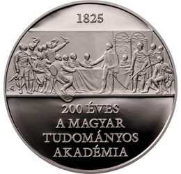 20000 forint, Az Akadémia alapítása, Széchenyi István, 1825, Ag 925, 31,46 g, Magyarország, 2025
