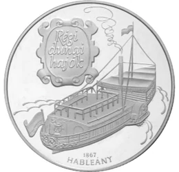  1000 Ft, Régi d. hajók: Hableány (vf), Magyar Köztársaság
