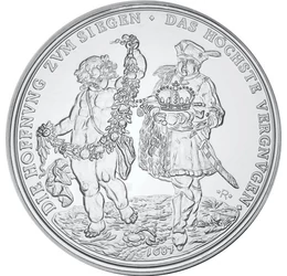 MKE/ I. József kor. érem, 1687, uv., Magyar Királyság