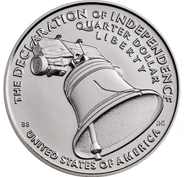 Amerika függetlenségének 250. évfordulója, 25 cent, USA, 2026