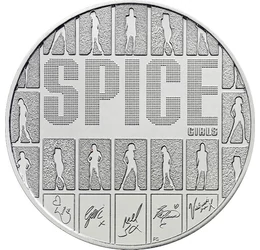 Legendás angol zenészek - Spice Girls, 5 font, Nagy-Britannia, 2026