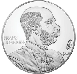 50 éves uralkodási jubileumi érem, 5 korona utánveret, Osztrák-Magyar Monarchia, eredeti érem: 1898