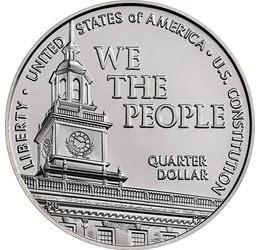 25 cent, Independence Hall, , CuNi, 5,67 g, USA, 2026