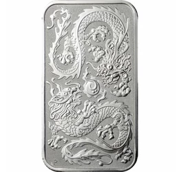 1 dollár, Kínai sárkány, , Ag 9999, 31,1 g, Ausztrália, 2020