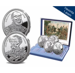 Tizenhárom aradi vértanú emlékérmeken