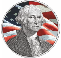George Washington, 25 cent, festett érme, USA, 1999-2009