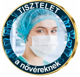 Tisztelet a nővéreknek - színezett érme