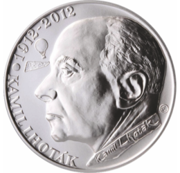 200 Kč, Kamil Lhoták, ezüst,pp,2012 Cseh Köztársaság