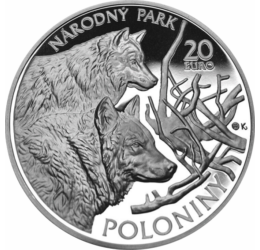20 euro, NP Poloniny, Ag, 2010, pp Szlovákia