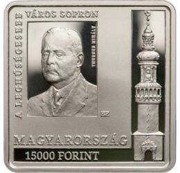 15000 forint, Sopron, ezüst, Magyarország, 2021
