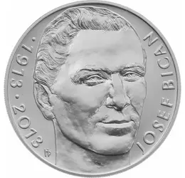Josef Bican, 200 korona, ezüst, Csehország, 2013